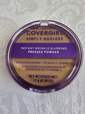 Pó prensado Covergirl Simply Ageless instantâneo rugas 265 Tawny Fauve comprar usado  Enviando para Brazil