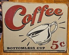 Metal sign retro for sale  Rainier