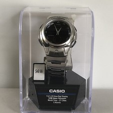 RELÓGIO CASIO WORLD TIME AQ-160 - LCD COMPLETO ANA/DIGI MASCULINO comprar usado  Enviando para Brazil