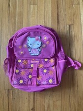 Usado, Mochila escolar Hello Kitty para crianças meninas Sanrio rosa comprar usado  Enviando para Brazil