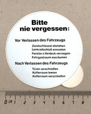 Aufkleber sticker kriminalpoli gebraucht kaufen  Südlohn