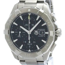 Relógio masculino TAG HEUER Aquaracer calibre 16 cronógrafo CAY2110 polido BF581021 comprar usado  Enviando para Brazil
