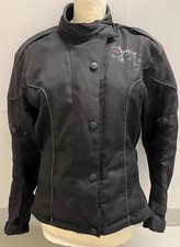 Schwarze motorrad jacke gebraucht kaufen  Hamburg