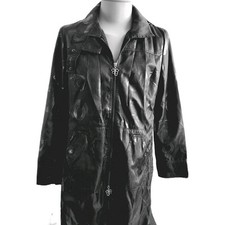 Mantel franstyle schwarz gebraucht kaufen  Berlin