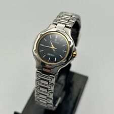 Autêntico Seiko Excelente Estado 4N20-0800 ASTERISK Relógio Metal Prata Nova Bateria comprar usado  Enviando para Brazil