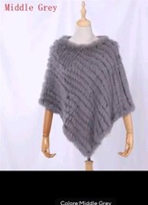 Scialle poncho pelliccia usato  Mazara del Vallo