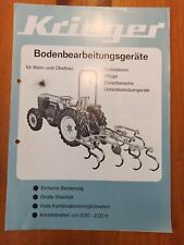 Prospekt krieger bodenbearbeit gebraucht kaufen  Spraitbach