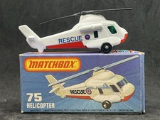 Matchbox Superfast MB75-D2: helicóptero na caixa tipo J comprar usado  Enviando para Brazil