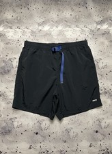 Shorts de natação masculino Obey Propaganda preto Trek cintos de náilon relaxado tamanho G comprar usado  Enviando para Brazil