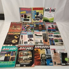 Lotto annuari audioguida usato  Forli