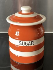 Green cornishware orange for sale  ASHFORD