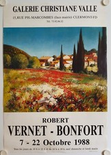 Affiche robert vernet d'occasion  La Courtine