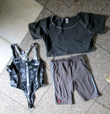 Radlerhose laufhose knielang gebraucht kaufen  Herne