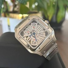 Seikmod Skeleton Santos | NH70 Automatic | Brushed Steel Case | Sapphire Crystal comprar usado  Enviando para Brazil