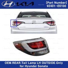 92401E6100 Lâmpada traseira traseira original do fabricante LH EXTERNA somente para Hyundai Sonata Hybrid comprar usado  Enviando para Brazil