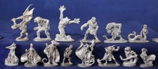 14 miniaturas de metal Grenadier 150X manuscrito monstro D&D LOTR TSR sem pintura 1986 comprar usado  Enviando para Brazil