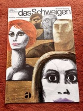Schweigen kinoplakat poster gebraucht kaufen  Waldsassen