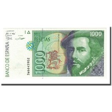 Billet espagne 1000 d'occasion  Lille-