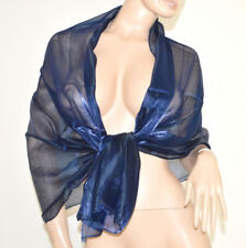 Stola foulard blu usato  Roma