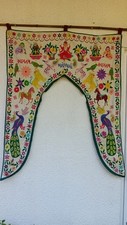 Vintage embroidered indian for sale  IPSWICH