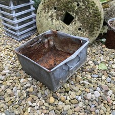 Vintage original galvanised for sale  SCARBOROUGH