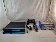 Pacote de console Sony PlayStation 4 PS4 500GB + controle e jogos comprar usado  Enviando para Brazil