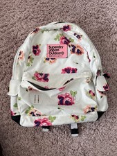 Superdry white pink for sale  ROMFORD