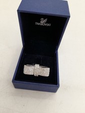 Swarovski bow ring for sale  RADSTOCK