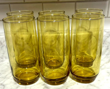Vintage libbey amber for sale  Ponca City