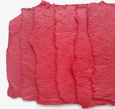 Handmade paper burgundy for sale  Hollywood