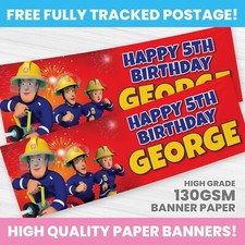 Personalised fireman sam for sale  LEIGH