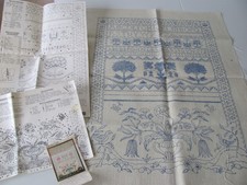Linen printed antique for sale Linen printed antique for sale  HONITON