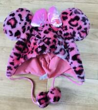 Boné de ventilador Minnie Mouse padrão leopardo fita rosa Tóquio Disney Resort Limited, usado comprar usado  Enviando para Brazil