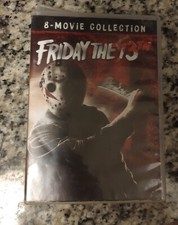 friday the 13th 8 movie collection dvd (case has damage all movies work tested!) comprar usado  Enviando para Brazil