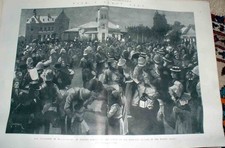 Old antique print for sale  UK