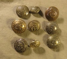 Anciens boutons militaires d'occasion Anciens boutons militaires d'occasion  Saverdun