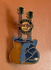 Usado, PINO DE GUITARRA HARD ROCK CAFÉ DETROIT 2013 MICHIGAN STATE PESCOÇO DUPLO LE300 comprar usado  Enviando para Brazil
