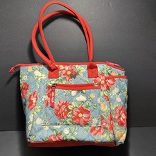 Usado, Lancheira térmica acolchoada floral Pioneer feminina aposentada alça dupla * Leia comprar usado  Enviando para Brazil