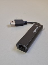 AmazonBasics USB 3.0 auf 101001000 Gigabit Ethernet Internetadapter Schwarz 1 St comprar usado  Enviando para Brazil