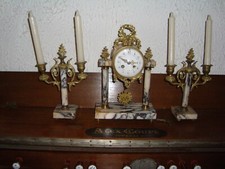 Cheminée pendule porte d'occasion  Vieux-Condé