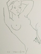 Alain bonnefoit lithographie d'occasion  Nancy-