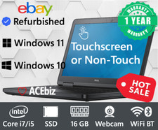 Notebook Dell tela sensível ao toque ou não toque PC i5/i7/16GB/SSD/WiFi E6540 E6440 E5540 comprar usado  Enviando para Brazil