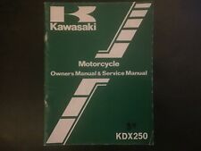 Kawasaki kdx250 1984 for sale  REDHILL