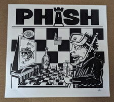 Jim Pollock Phish pôster concerto jantar e uma revanche jogo de xadrez filme assinado comprar usado  Enviando para Brazil