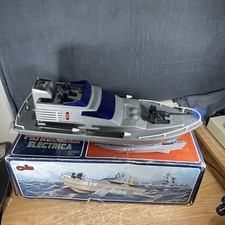 Usado, Bateria elétrica CLIM Lancha Patrullera Electica #419 BARVAL barco brinquedo navio comprar usado  Enviando para Brazil