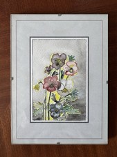 Bild steifmütterchen aquarell gebraucht kaufen  Leiblfing