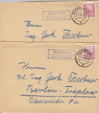 Landpoststempel mutschlena eil gebraucht kaufen  Dortmund