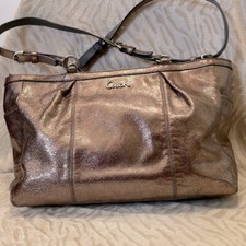 Coach metallic pewter for sale  Apex