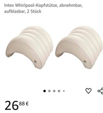 Intex nackenkissen whirlpool gebraucht kaufen  Heiligenmoschel, Schneckenhausen