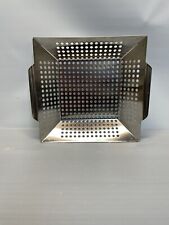 Usado, Cesta de grelhar de aço inoxidável resistente nunca usada. comprar usado  Enviando para Brazil